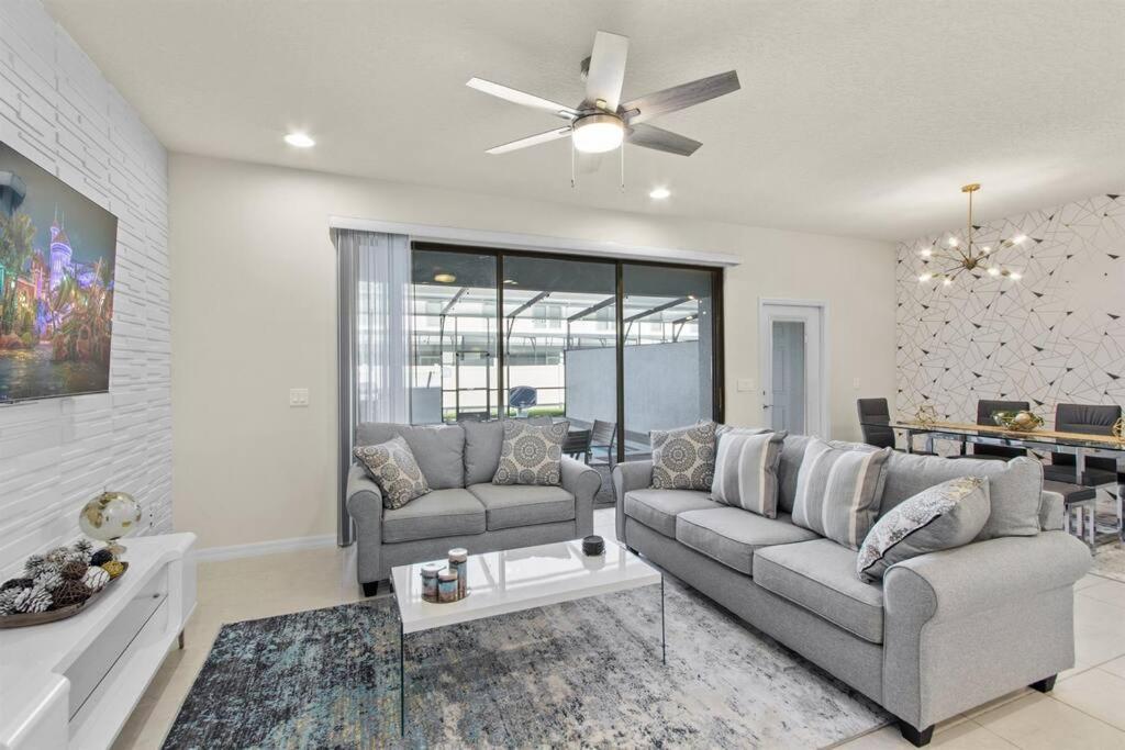 Luxury 5Bd/5Bh Home With Pool/Bbq Disney Universal Kissimmee Extérieur photo