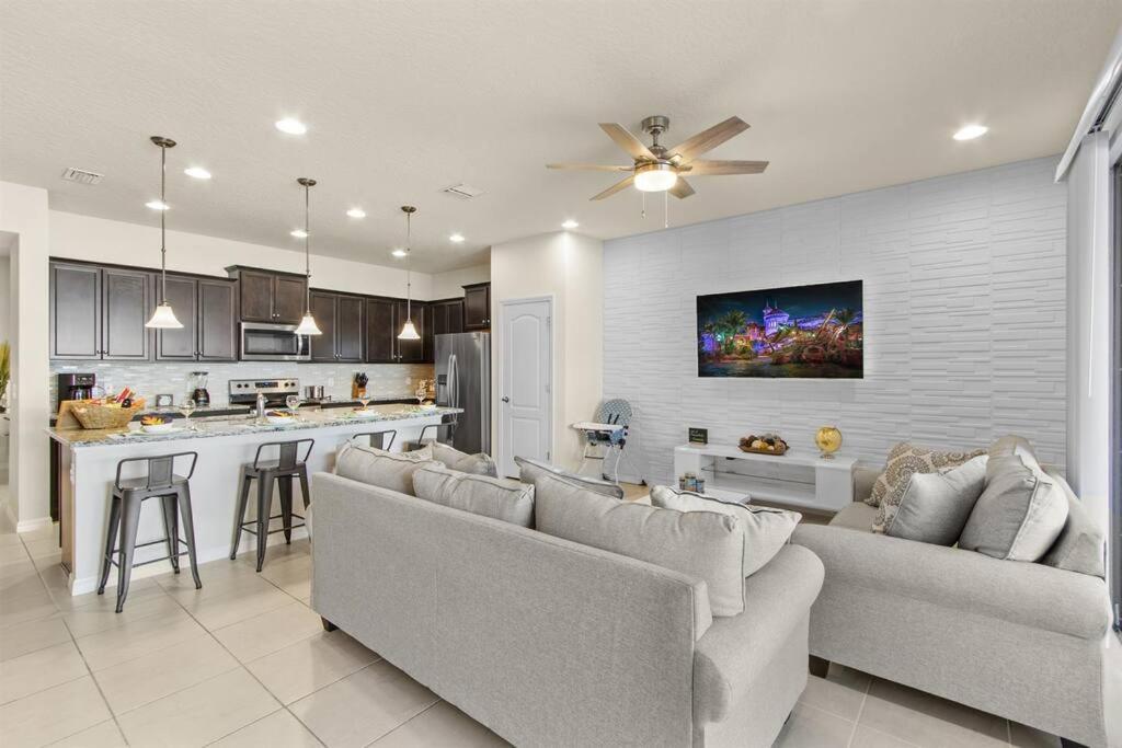 Luxury 5Bd/5Bh Home With Pool/Bbq Disney Universal Kissimmee Extérieur photo