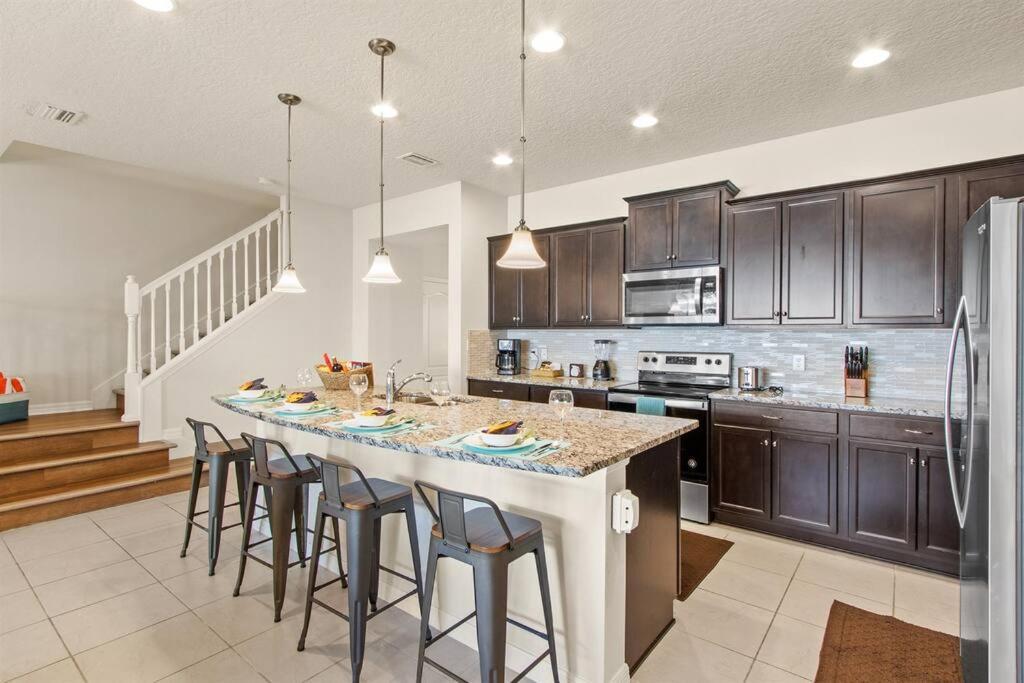 Luxury 5Bd/5Bh Home With Pool/Bbq Disney Universal Kissimmee Extérieur photo